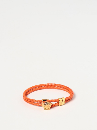Versace Medusa Bracelet In Orange