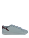 Raf Simons Blue & Burgundy Orion Sneakers In Blu