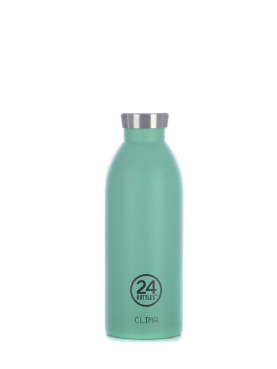 24 Bottles Mint 500ml In Verde Acqua