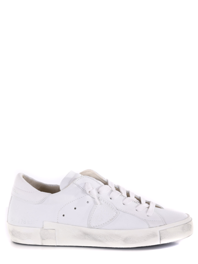 Philippe Model Prsx Sneakers In Bianco