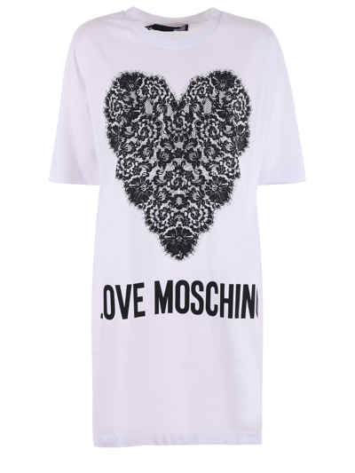 Moschino Love W592335 M3876-a00 In Bianco