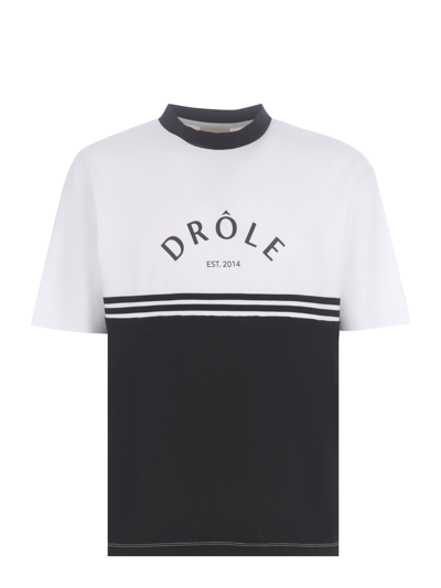 Drôle De Monsieur Ts103 Black In Bianco