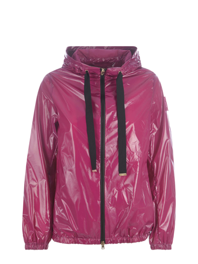 Herno Cappa Gloss Jacket In Purple