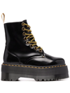 DR. MARTENS' JADON PLATFORM COMBAT BOOTS