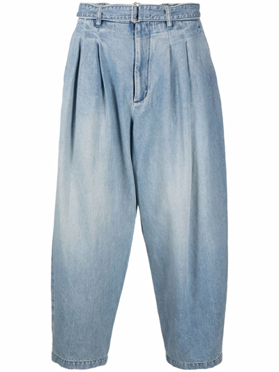 Attachment Slouch Style Jeans In Blau