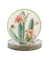 Certified International Desert Beauty Set Of 6 Dinner Plates