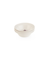 Portmeirion Botanic Garden Harmony Amethyst 4 Piece Cereal Bowl Set In White