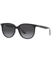 Ray Ban Women's Low Bridge Fit Sunglasses, Rb4378 54 In Black / Gray
