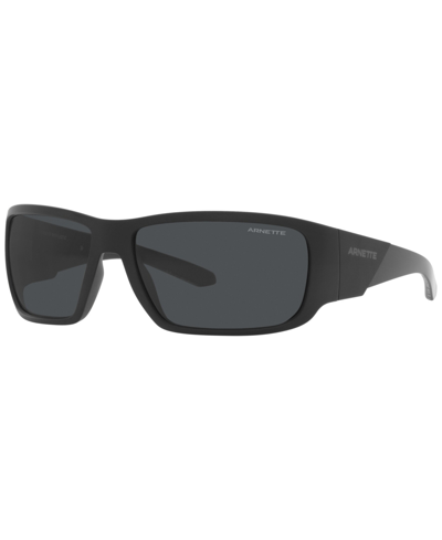 Arnette Unisex Sunglasses, An4297 Snap Ii 64 In Matte Black