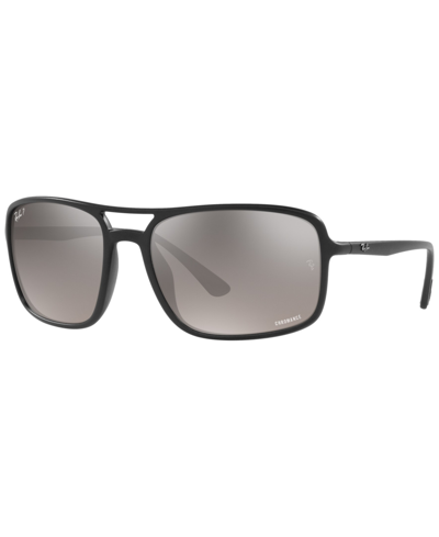 Ray Ban Unisex Polarized Sunglasses, Rb4375 60 In Black