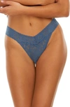 HANKY PANKY DAILY LACE ORIGINAL RISE THONG