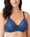 Wacoal Women's Elevated Allure Underwire Bra 855336 In Blue