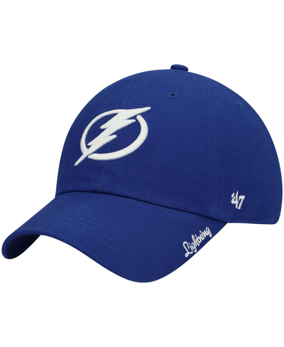 47 Brand Women's Blue Tampa Bay Lightning Team Miata Clean Up Adjustable Hat