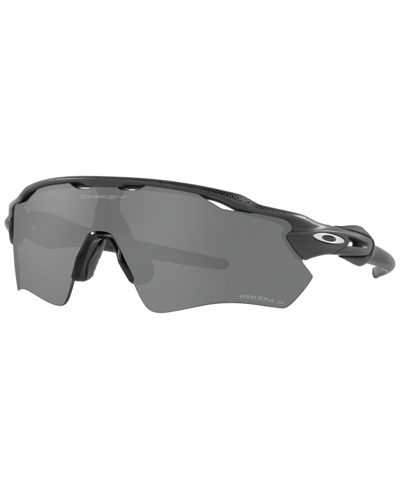 Oakley Men's Polarized Sunglasses, Oo9208 Radar Ev Path High Resolution Collection 0 In Black