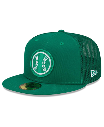 New Era Men's Green Milwaukee Brewers 2022 St. Patrick's Day On-field 59fifty Fitted Hat