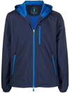 SAVE THE DUCK DAVID HOODED TRACK JACKET