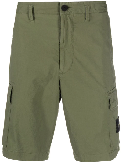 Stone Island Military Green Bermuda Shorts