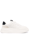 ASH PANELLED LACE-UP SNEAKERS
