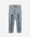 Pleasures Crawler Denim Pant In Blue