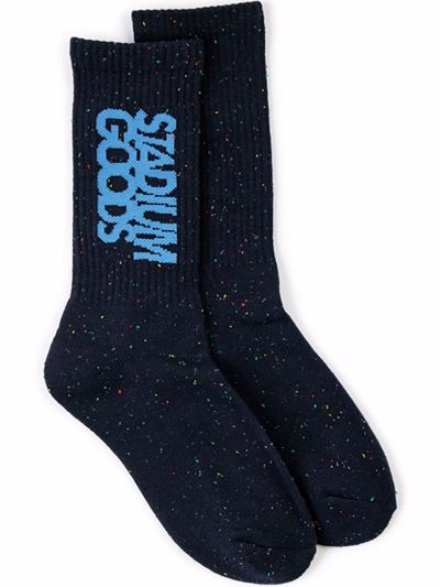 Stadium Goods Crew-length “blue Confetti” Socks