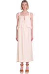 SEE BY CHLOÉ DRESS IN BEIGE POLYESTER