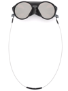 Oakley Clifton Round-frame Sunglasses In Black