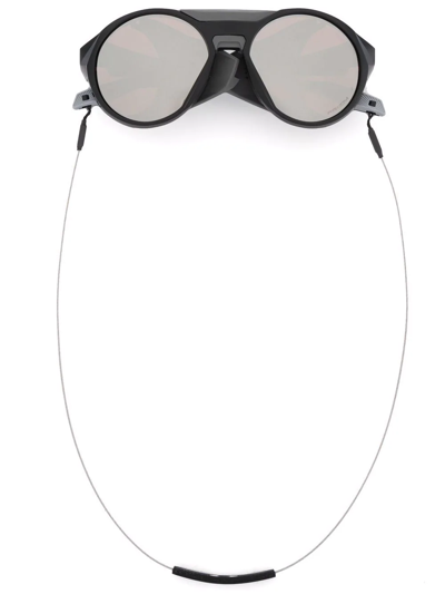 Oakley Clifton Round-frame Sunglasses In Black