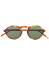 EPOS ROUND-FRAME TORTOISESHELL-EFFECT SUNGLASSES