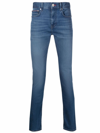 Tommy Hilfiger Bleecker Slim Fit Faded Jeans In Blau