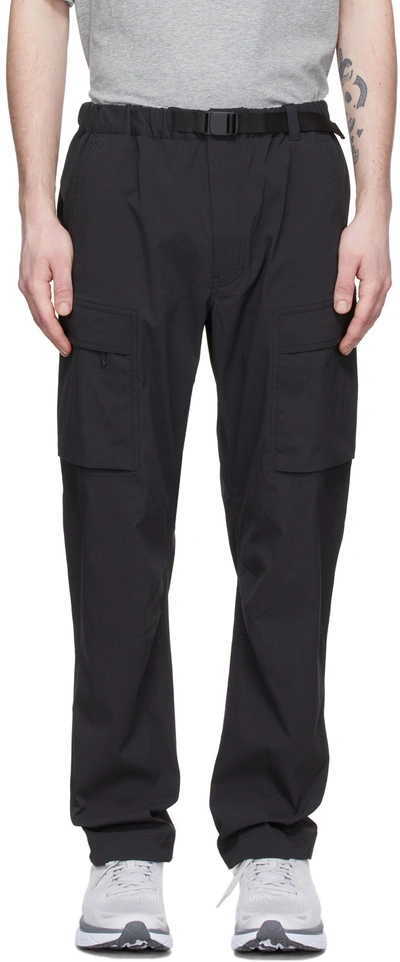 Goldwin Elasticated-waist Jersey Track Pants In Black