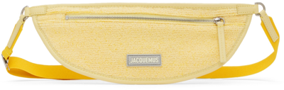 Jacquemus Yellow 'la Banane Yelò' Belt Pouch In Light Yellow