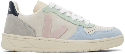 Veja Logo-patch Low-top Sneakers In Multicolour