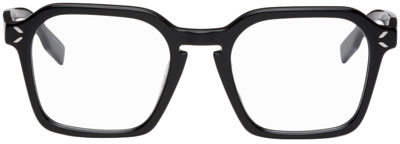 Mcq By Alexander Mcqueen Black Square Glasses In 001 Black