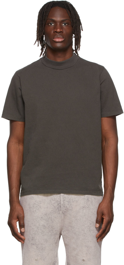 Les Tien Inside Out Short-sleeve T-shirt In Grey