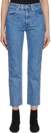 Slvrlake Blue Hero Jeans In Pacific