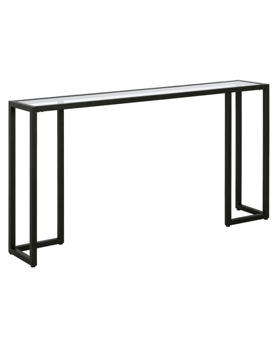 Hudson & Canal Oscar 55" Console Table In Blackened Bronze
