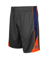 Colosseum Men's  Charcoal Auburn Tigers Turnover Shorts In Charcoal