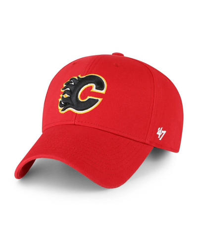 47 Brand Men's Red Calgary Flames Legend Mvp Adjustable Hat
