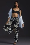 Maeve Printed Wide-leg Pants In Assorted