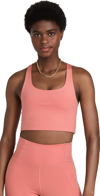 Girlfriend Collective Paloma Racerback High-impact Sports Bra In Pink