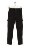 Joie The Park Skinny Cargo Pants In Caviar