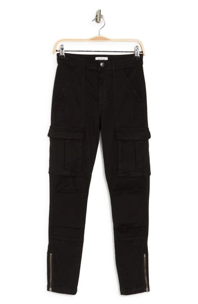 Joie The Park Skinny Cargo Trousers In Caviar