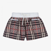 BURBERRY BABY GIRLS PINK COTTON SHORTS