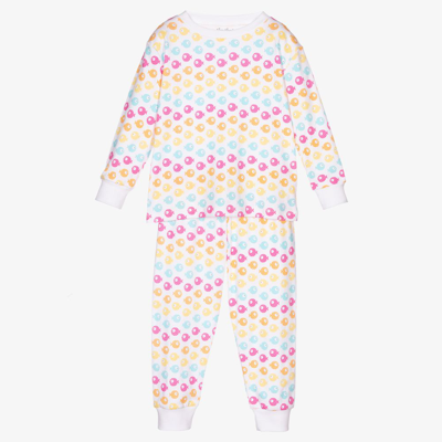 Kissy Kissy Babies' Girls White Fish Print Pyjamas
