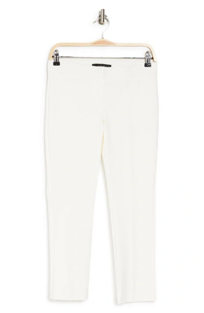 Amanda & Chelsea Chelsea Stretch Ankle Pants In White
