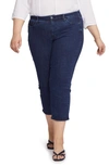 Nydj Relaxed Piper High Rise Crop Straight Jeans In Genesis In Genesis
