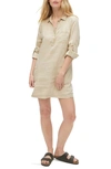 MICHAEL STARS ELEANOR LINEN SHIRTDRESS