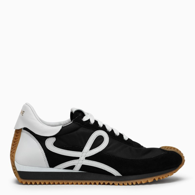 Loewe Flow Runner Suede And Leather Trainers In Multi