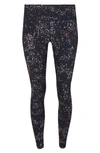 Sweaty Betty Power Pocket Workout Leggings In Black Confetti Print