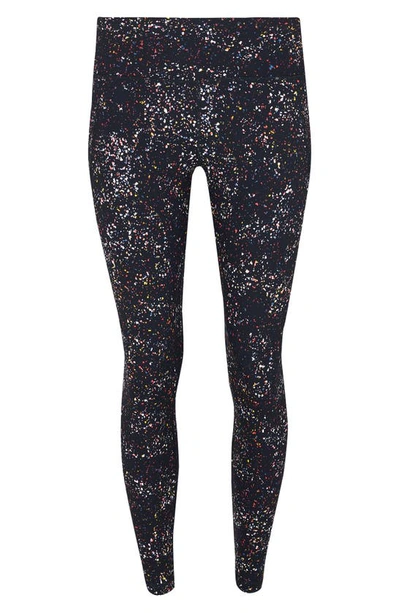 Sweaty Betty Power Pocket Workout Leggings In Black Confetti Print